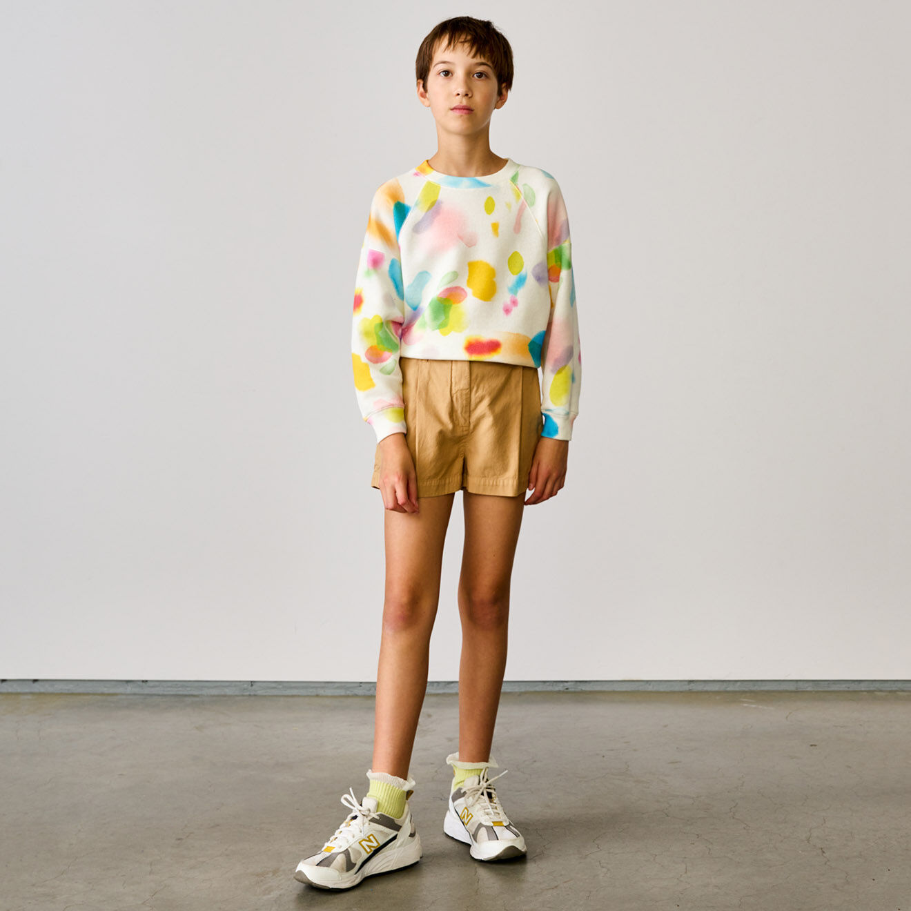 Bellerose Short Palma en Coton mélangé biscuit