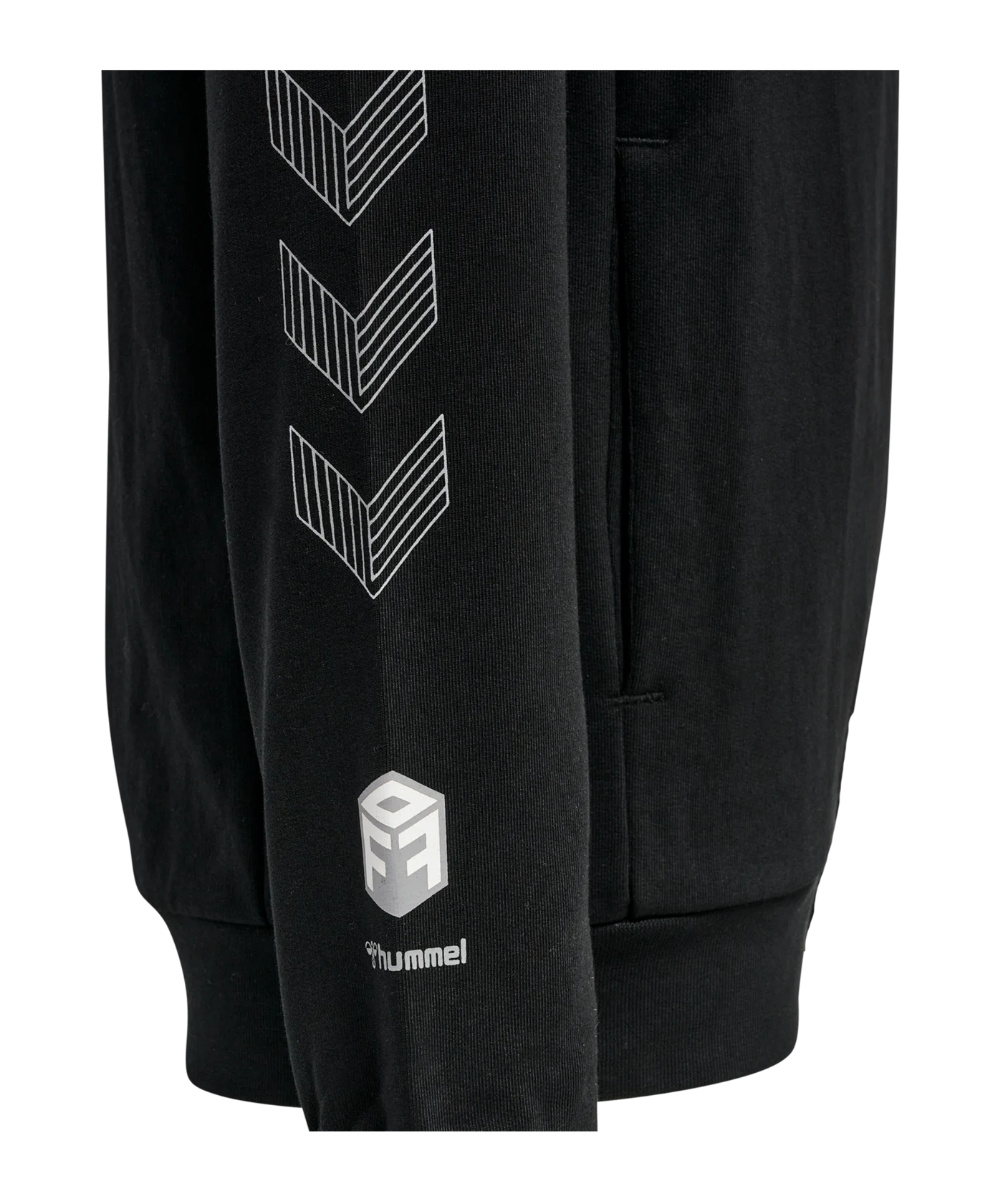 Hummel Move Grid Hoody Kids Schwarz F2001