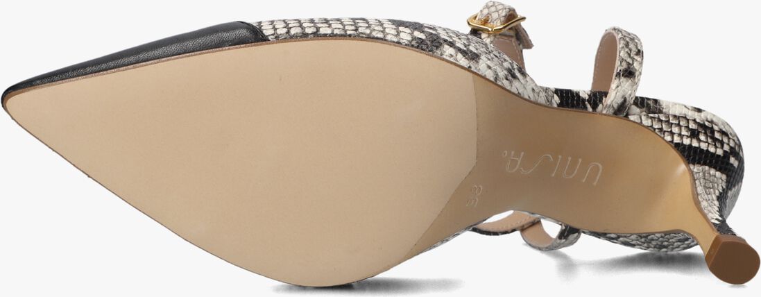 zwarte unisa sandalen met hak larua