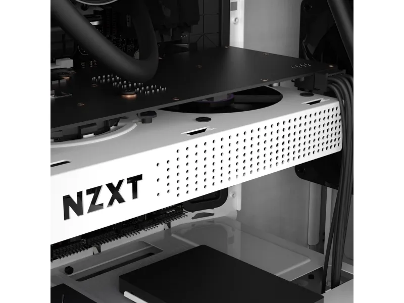 NZXT Kraken G12 - Systembøjle til flydende køling til videokort - 92 mm - hvidmatteret - for Kraken X31, X40, X41, X42, X52, X60, X61, X62