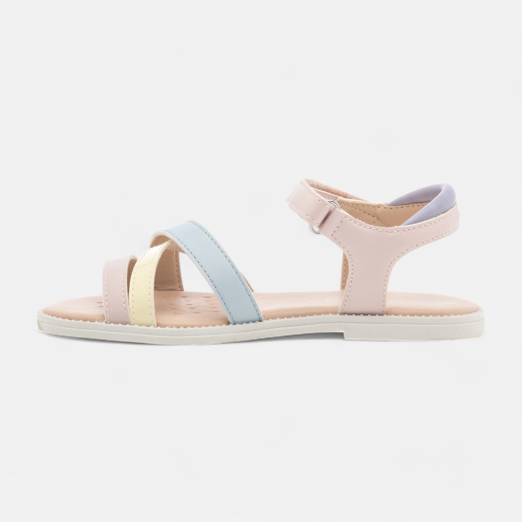 Nu-pieds Fille multicolore