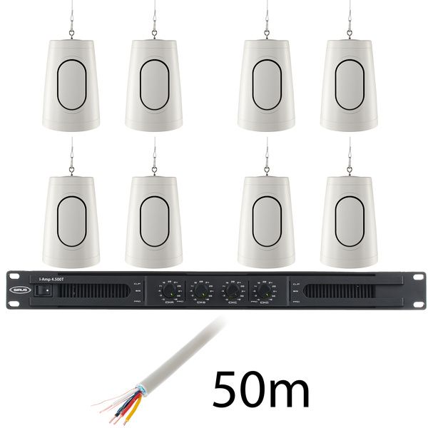 Sirus I-Amp Drop 8W Ceiling Bundle M