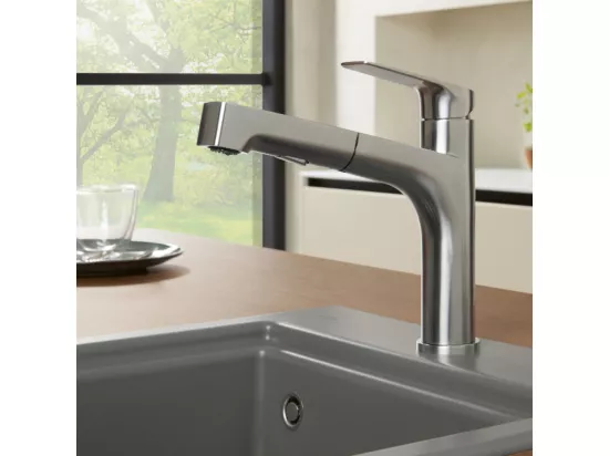 Robinet cuisine VILLEROY ET BOCH Junis Sky Shower