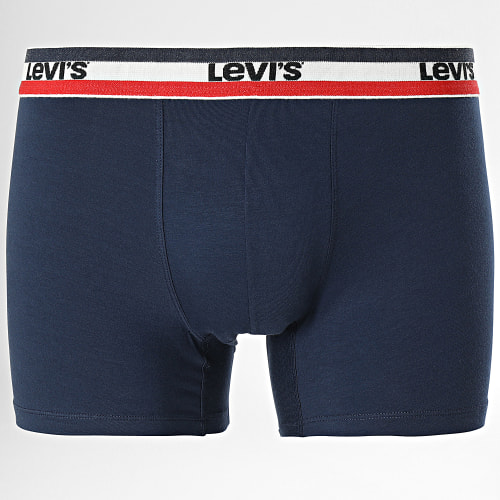 Lot De 2 Boxers 701223908 Bleu Marine Gris Chiné