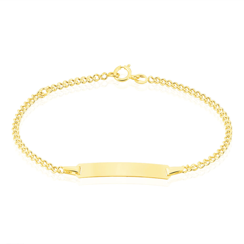 Bracelet Identité Sebastienne Or Jaune