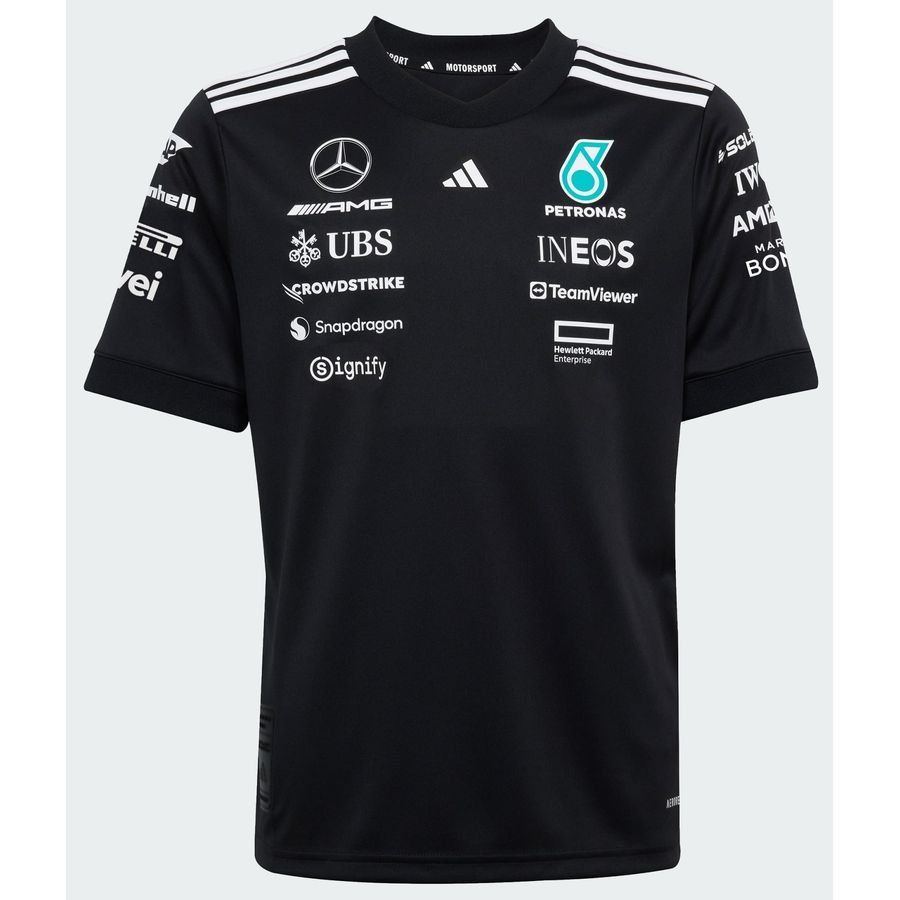 Adidas Maillot Noir Mercedes - AMG Petronas Formula One Team Driver Enfants