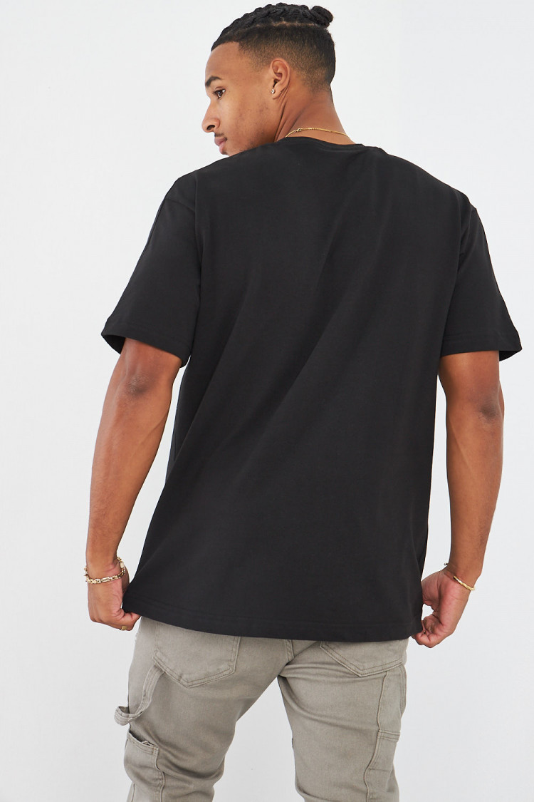 T-shirt noir uni