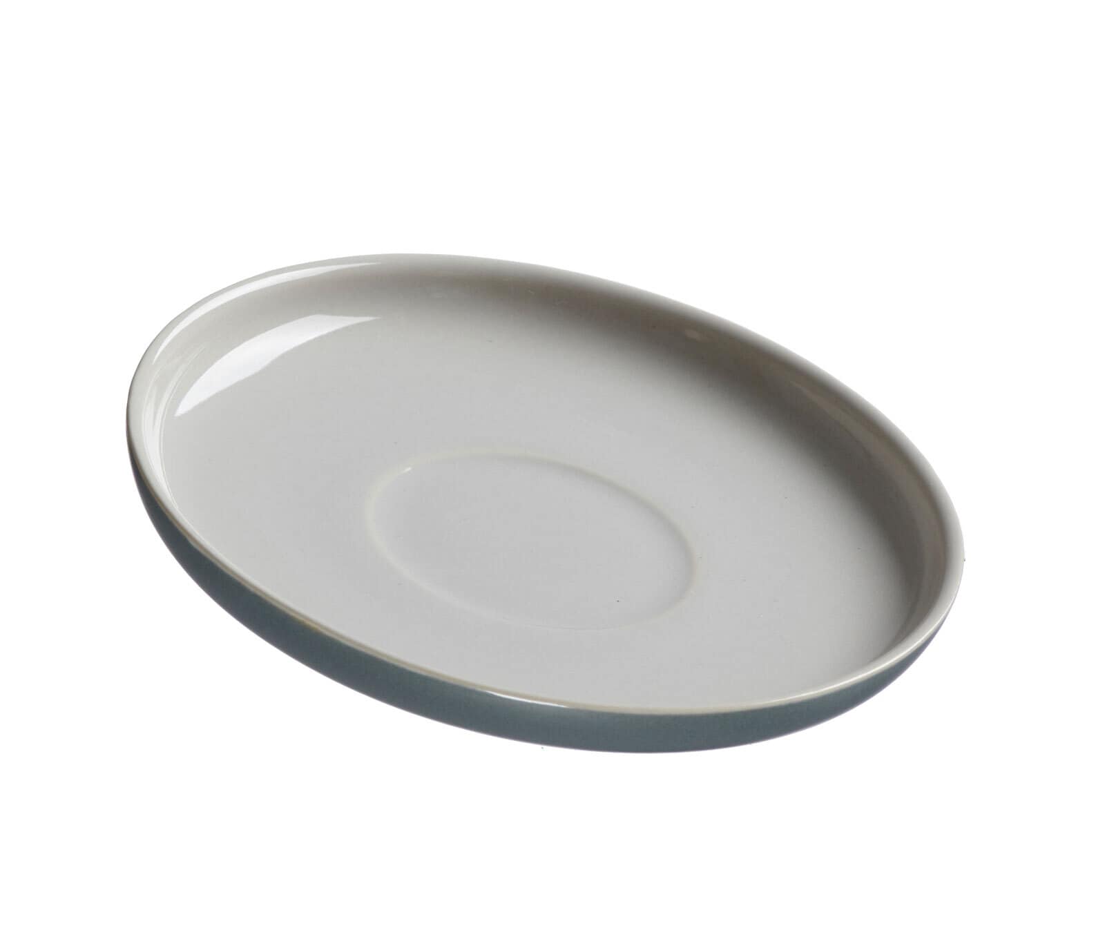 Ritzenhoff & Breker Espresso Untertasse JASPER 6er Set grau/ weiß