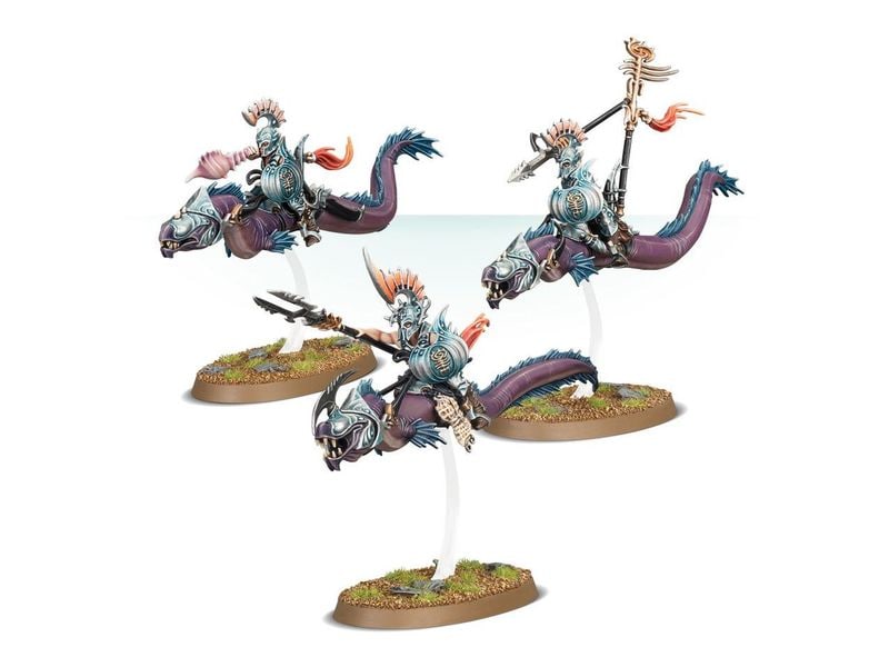 Games Workshop Figurenset Warhammer Age of Sigmar – Speersp Akhelianer-Flutgarde Tiefenvolks Idoneth