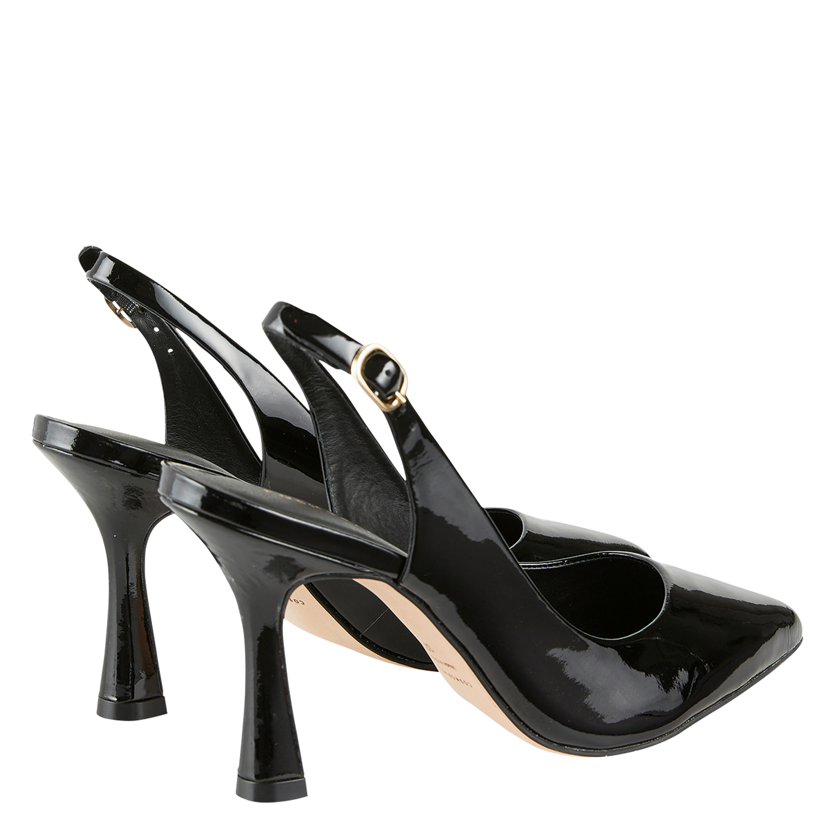 OPALINE - Escarpins en cuir vernis | Noir