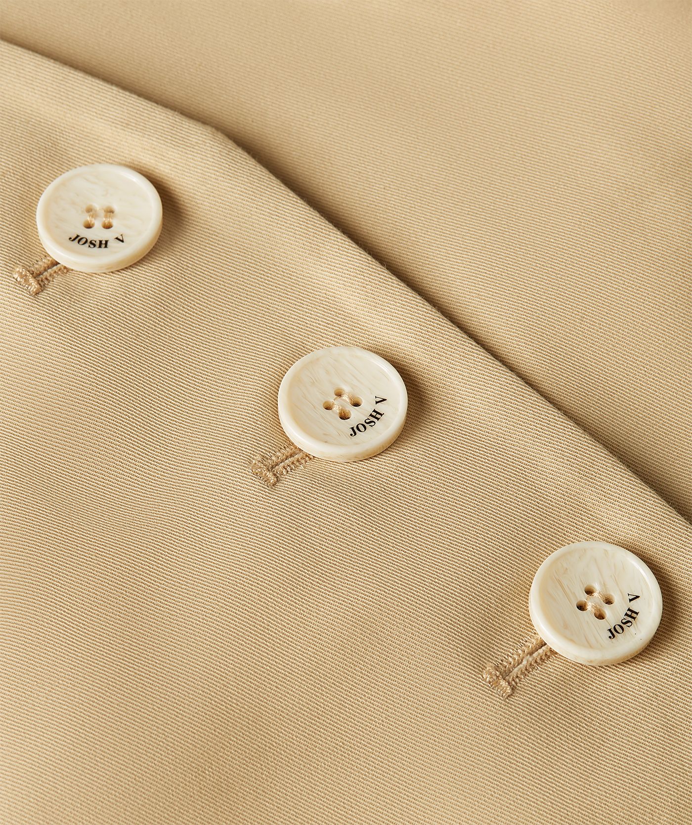 JV-MONET fitted gilet - light camel