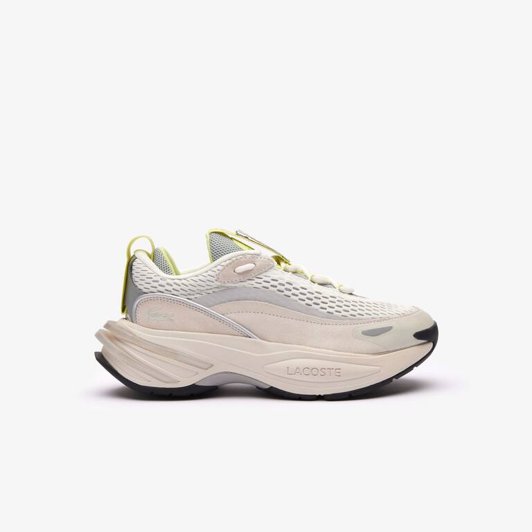 Sneakers Audyssor femme en textile color-block Sneakers - Blanc - Lacoste - Femme