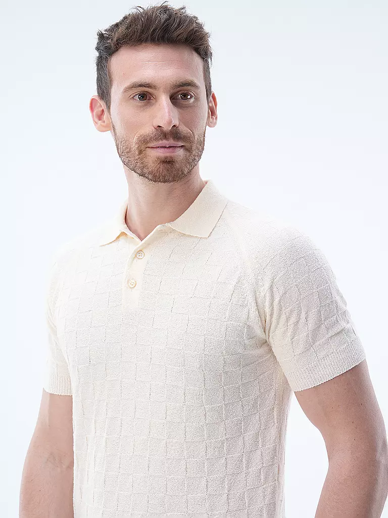 GRAN SASSO Poloshirt creme