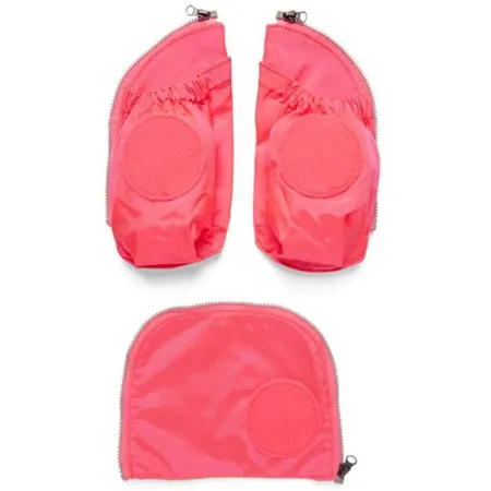 ergobag Fluo Seitentaschen Zip-Set, pink