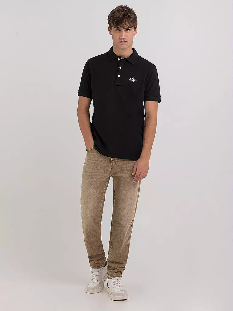 REPLAY Poloshirt  schwarz