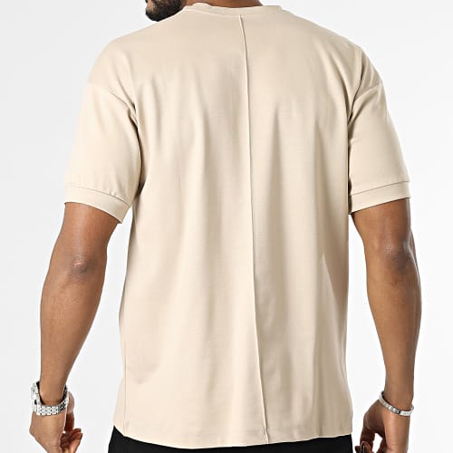 Tee Shirt Oversize Large Beige