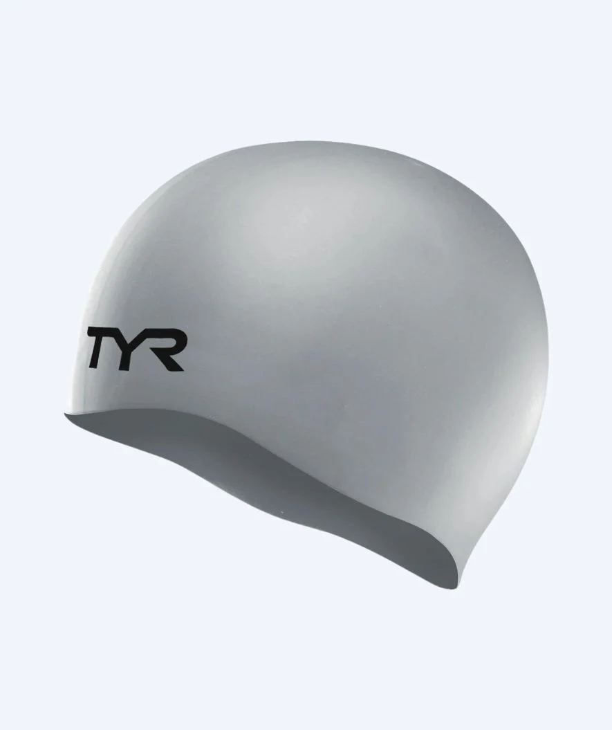 TYR badehætte - Silicone - Grå