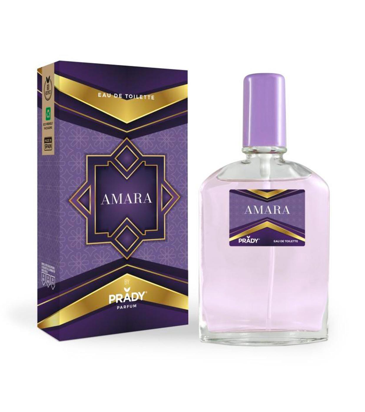 Prady - Eau de toilette unissex 90ml - Amara
