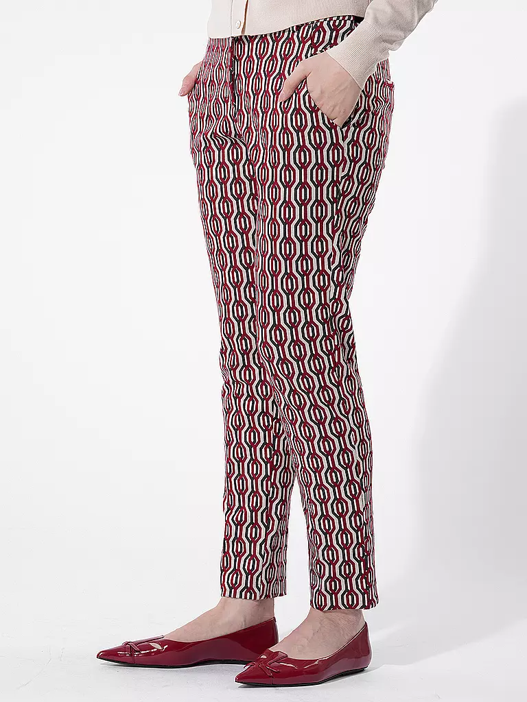 BRAX Chino 7/8 MARON S rot
