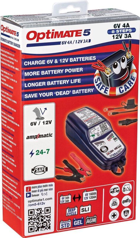Tecmate Optimate 5 Voltmatic Acculader
