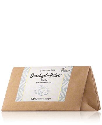 puremetics Duschgel-Pulver Stone 100g