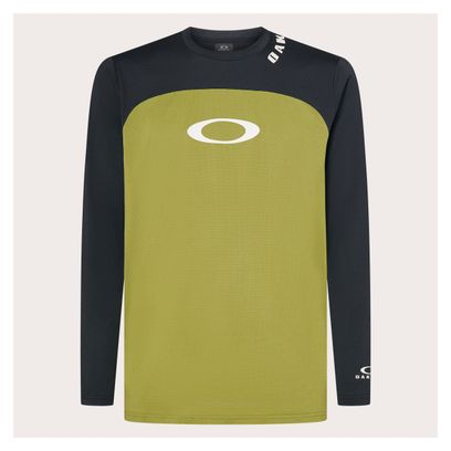 Maillot Manches Longues Oakley Free Ride Rc Vert