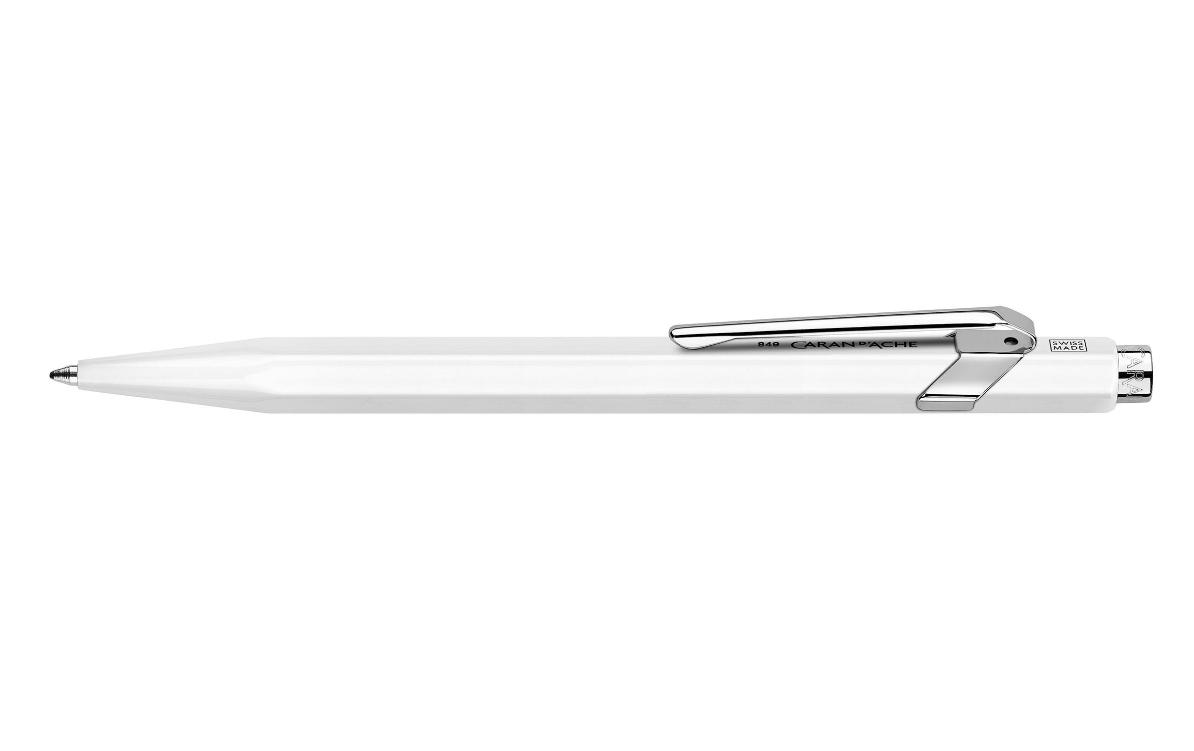 Kugelschreiber 849 Classic Line Medium (M), WeissStilvoller und langlebiger Schreibstift