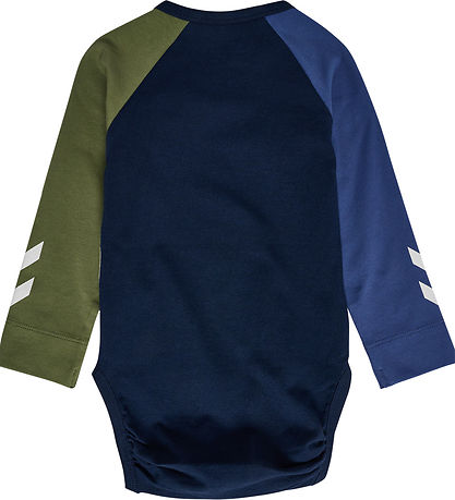Hummel Body L/æ - hmlAssym - Black Iris m. Logo