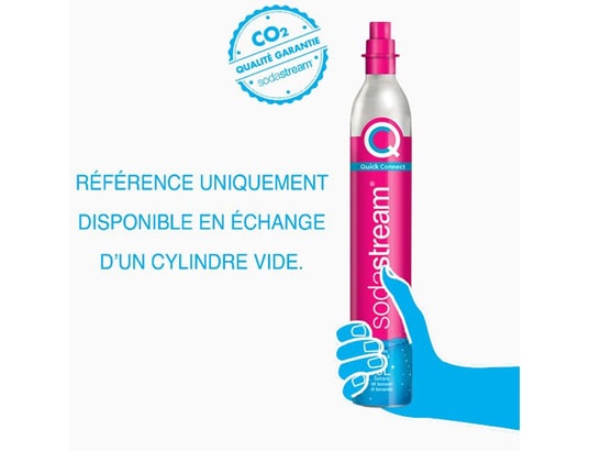 SODASTREAM - Cylindre de recharge de gaz co2 60l pour machine à gazéifier...