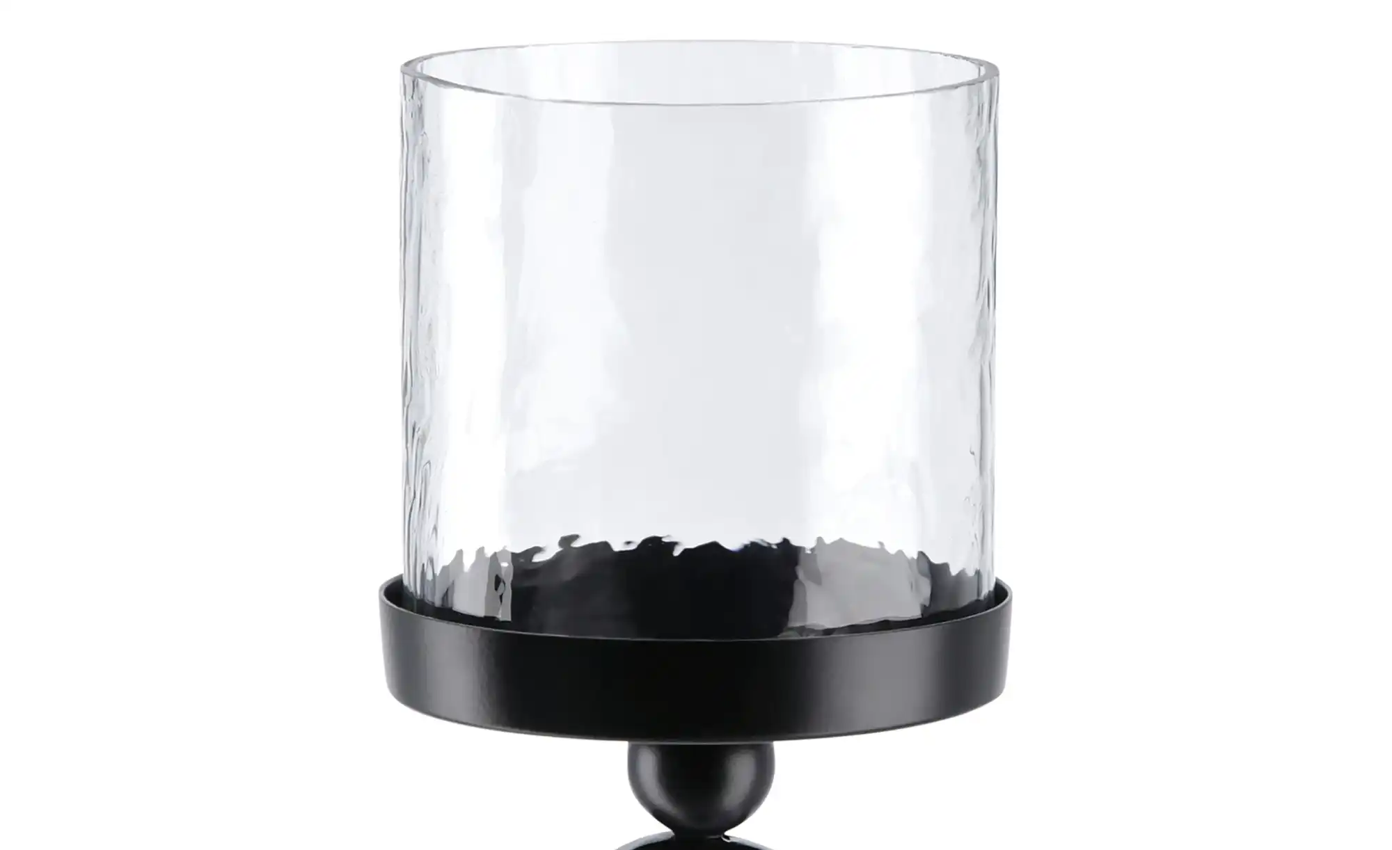Windlicht mit Glasaufsatz