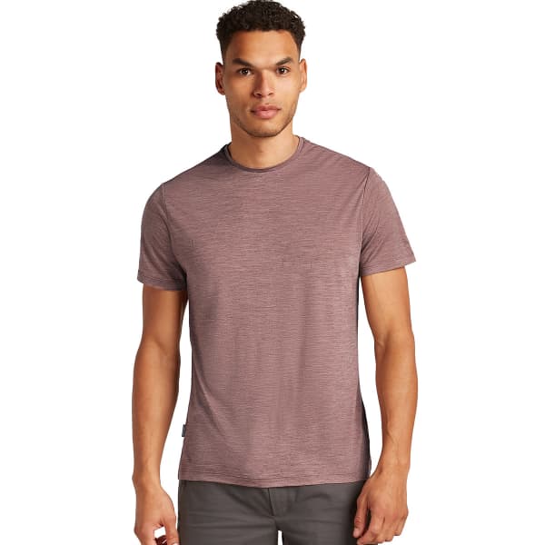 T-shirt randonnée ICEBREAKER M MERINO 125 COOL-LITE SPHERE III SS TEE CAROB HTHR