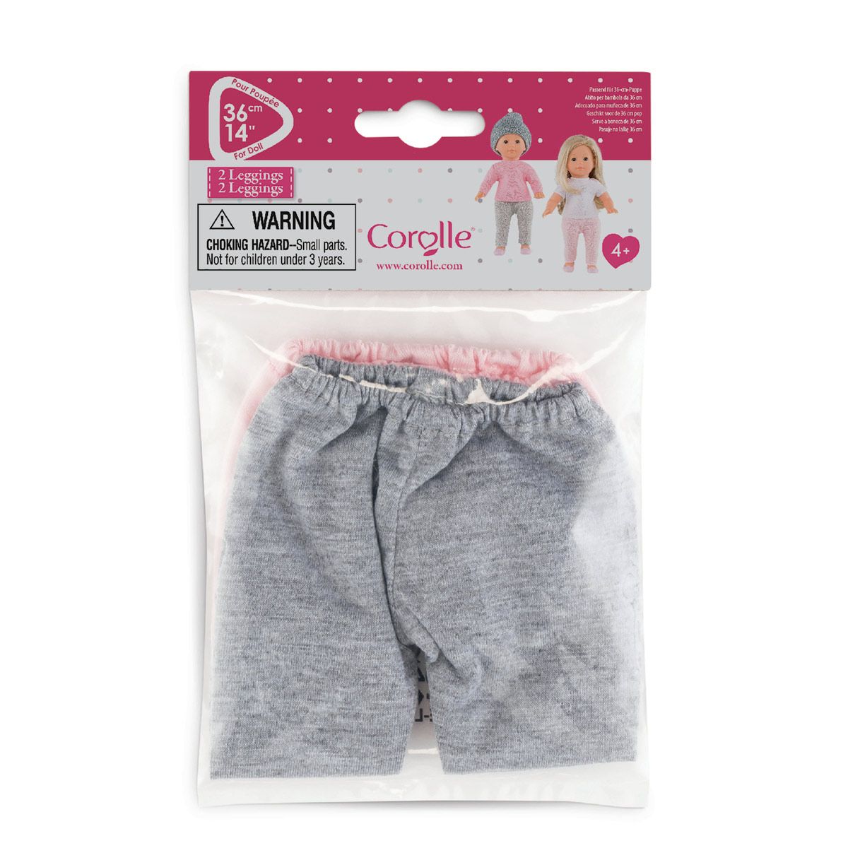 2 leggings Ma Corolle