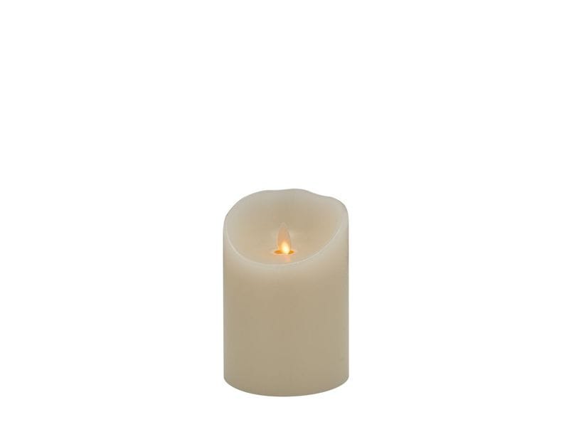 STT LED-Kerze Magic Candle Ivory S Ø 9 x 15 cm, Warmweiss Indoor LED-Kerze