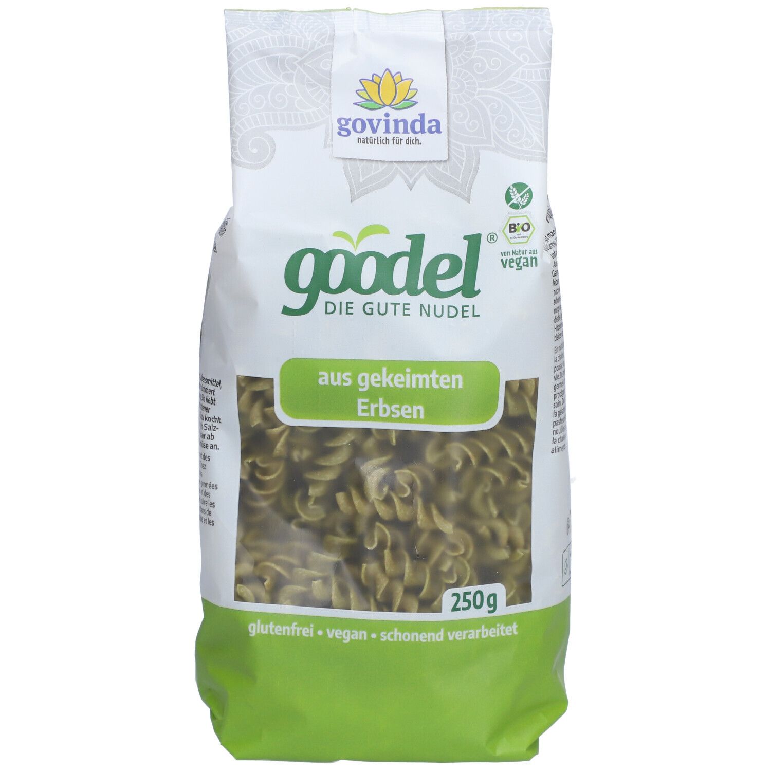 govinda Gekeimte Nudeln Erbse