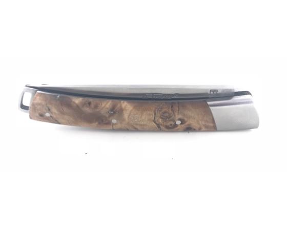 Le Thiers Nature Loupe de Peuplier Stabilisée Couteau de Poche - Laguiole par Fontenille Pataud