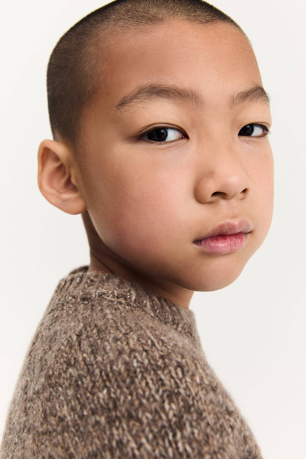 Mango Kids gebreide trui bruin