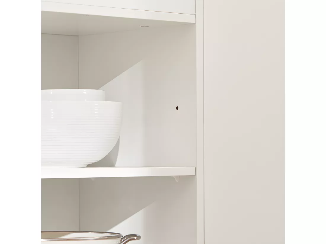 Desserte sur roulettes Cuisine Buffet avec Grand Espace de Rangement, FKW97-WN