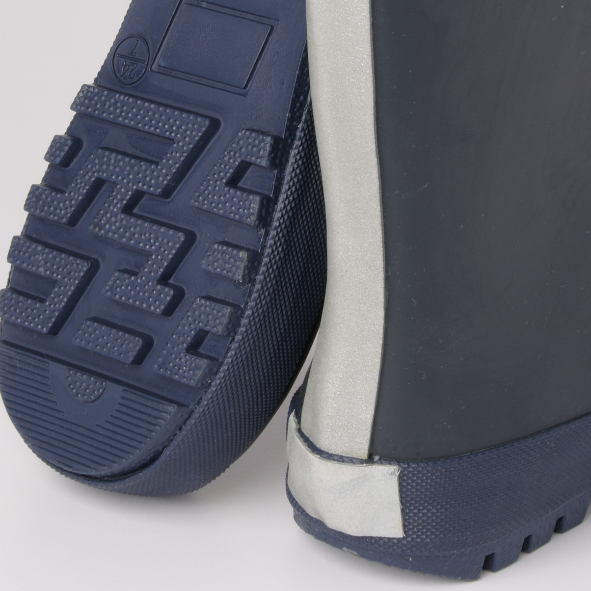 Famy Baby Regenstiefel mit Teddyfutter dunkelblau