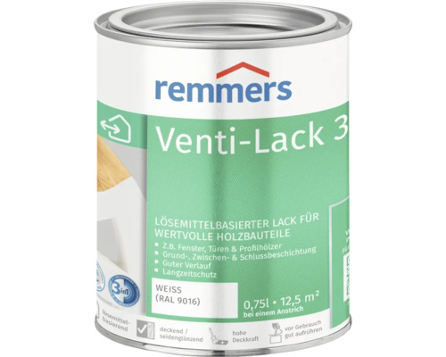 Remmers Venti aflak wit 750 ml
