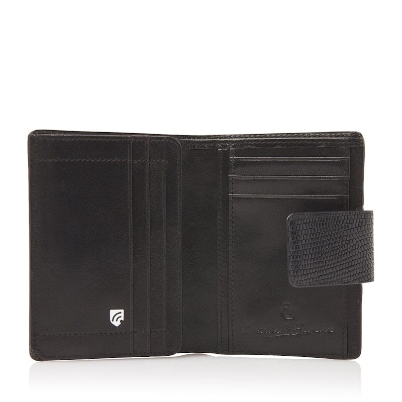Castelijn & Beerens Donna Damesportemonnee 6 Pasjes RFID Protected Zwart