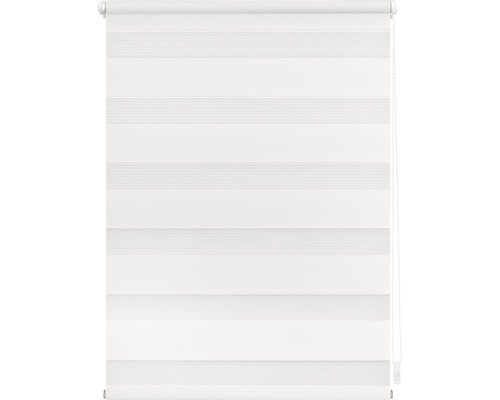 Lichtblick dubbel rolgordijn, zonder boren, wit, 45x150 cm, inclusief klembeugels