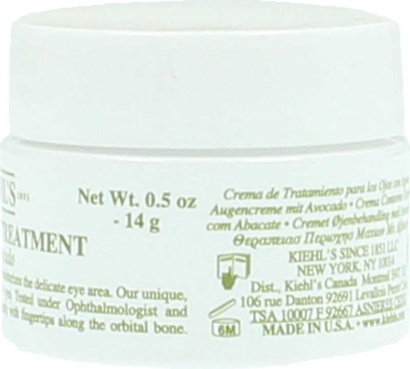 Kiehl’s Kiehls Skincare Avocado Eye Oogcrème 14 ml