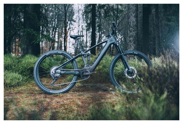 VTT Électrique Tout-Suspendu Cube Stereo Hybrid 120 SLT 750 Shimano XT 12V 750 Wh 29'' Noir Prizm