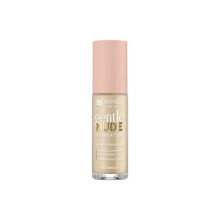 AA Wings of Color Gentle Nude Foundation Abdeckendes Foundation- serum 402 Vanilla 30 ml