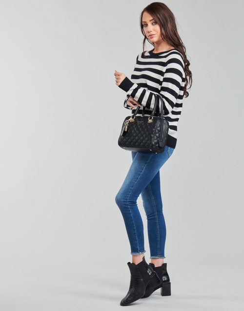 Guess - IRENE RN LS SWTR - Noir / Blanc