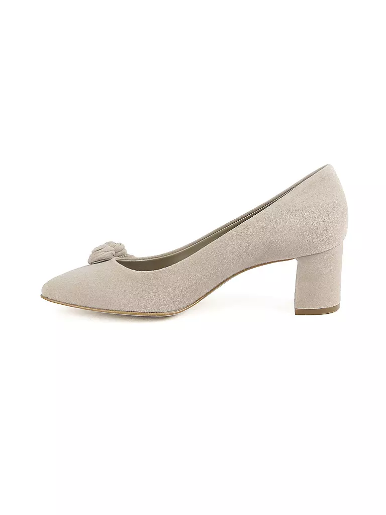 DIRNDL & BUA Trachtenschuhe - Pumps beige