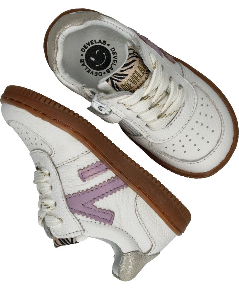 Develab FirstStep Sneakers Wit Meisjes