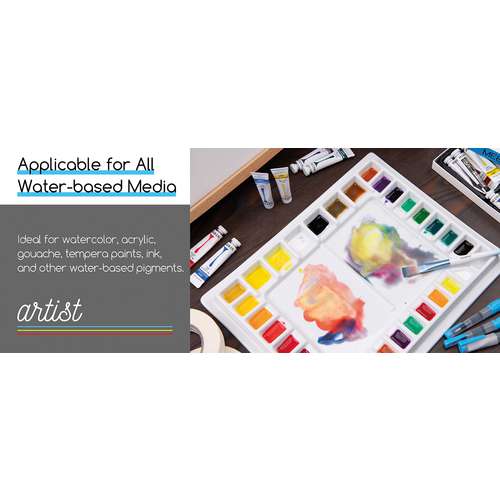 MEEDEN XL Porzellan-Mischpalette 33   2