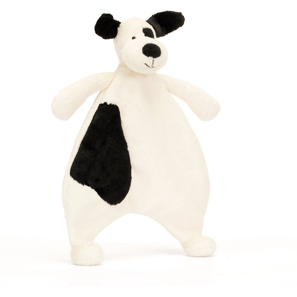 Køb Jellycat Bashful Black & Cream Hvalp Nusseklud