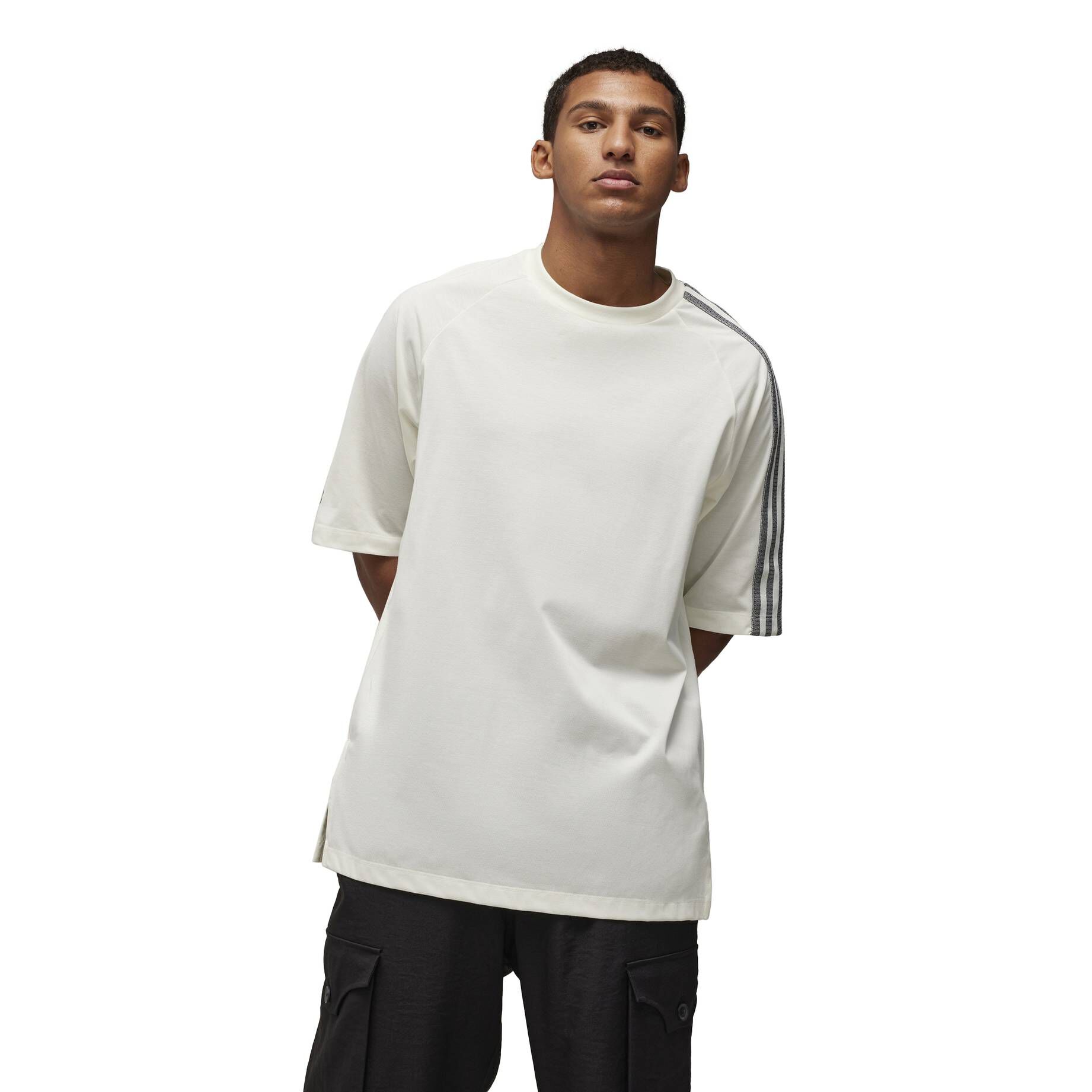 Y-3| T-Shirt 3 STRIPES Regular Fit